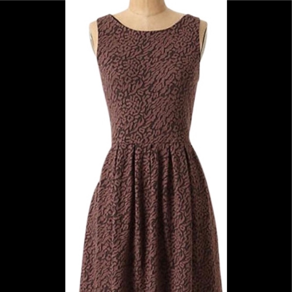 Anthropologie Deletta Flared Neovision Dress - Picture 4 of 8